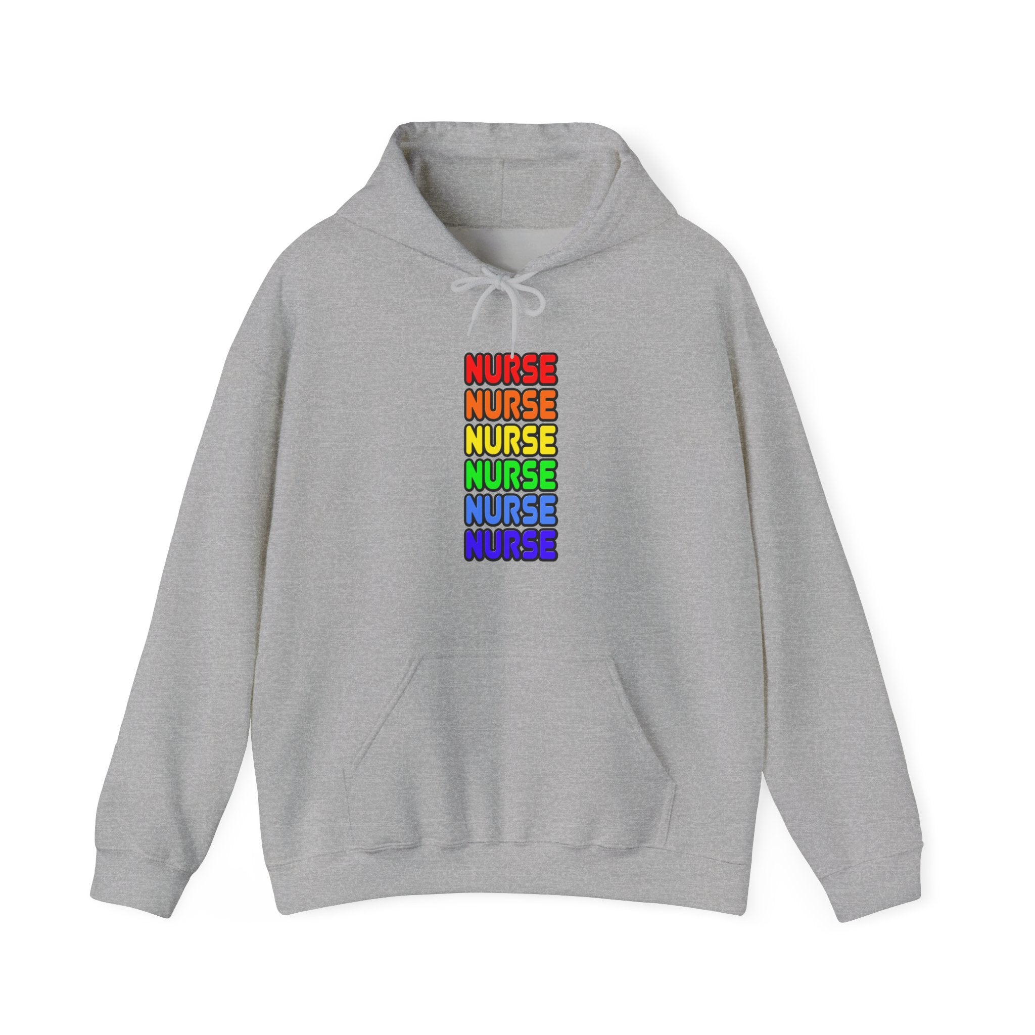 Rainbow Nurse - Unisex Heavy Blend™ Hooded Sweatshirt