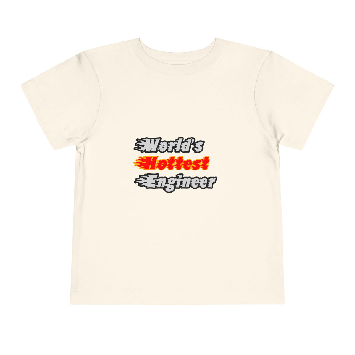 World's Hottest Engineer - Toddler Short Sleeve Tee