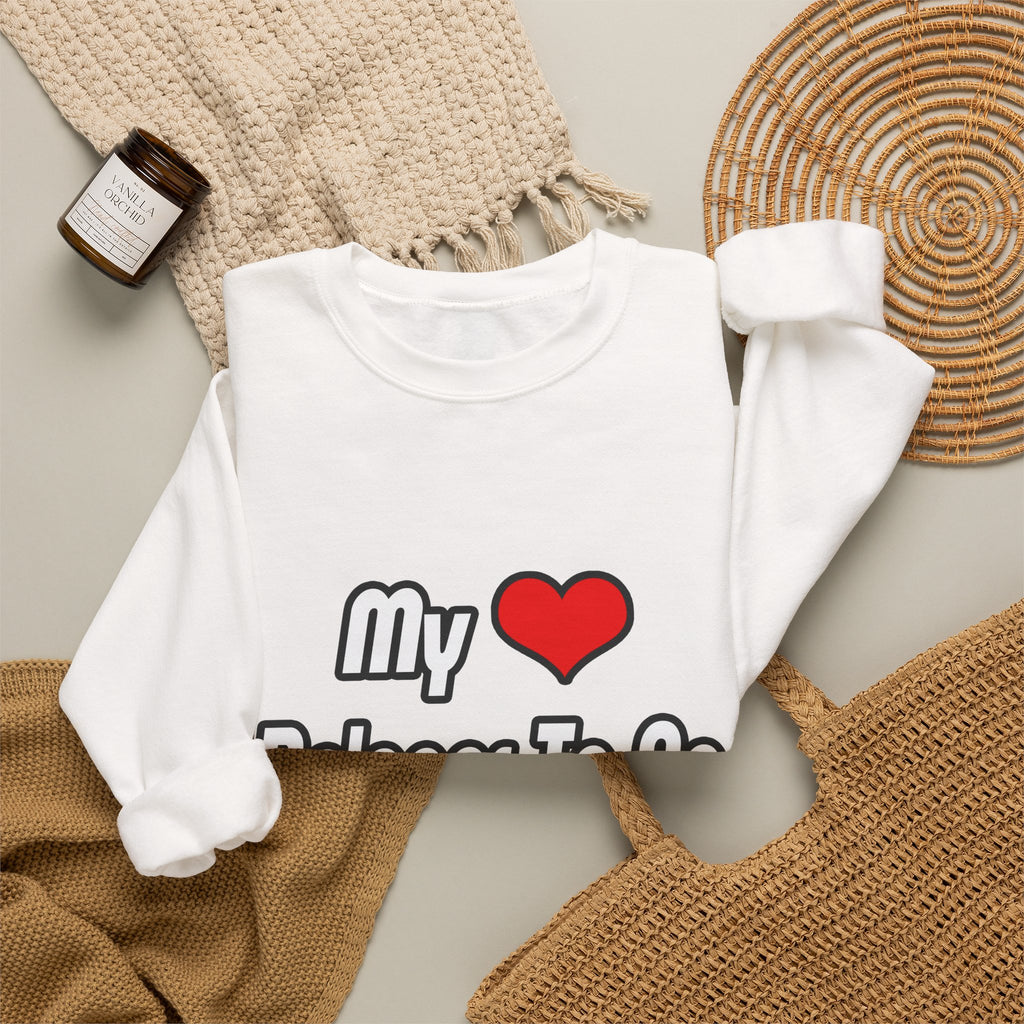 My Heart Belongs To An Engineer - Unisex Heavy Blend™ Crewneck Sweatshirt