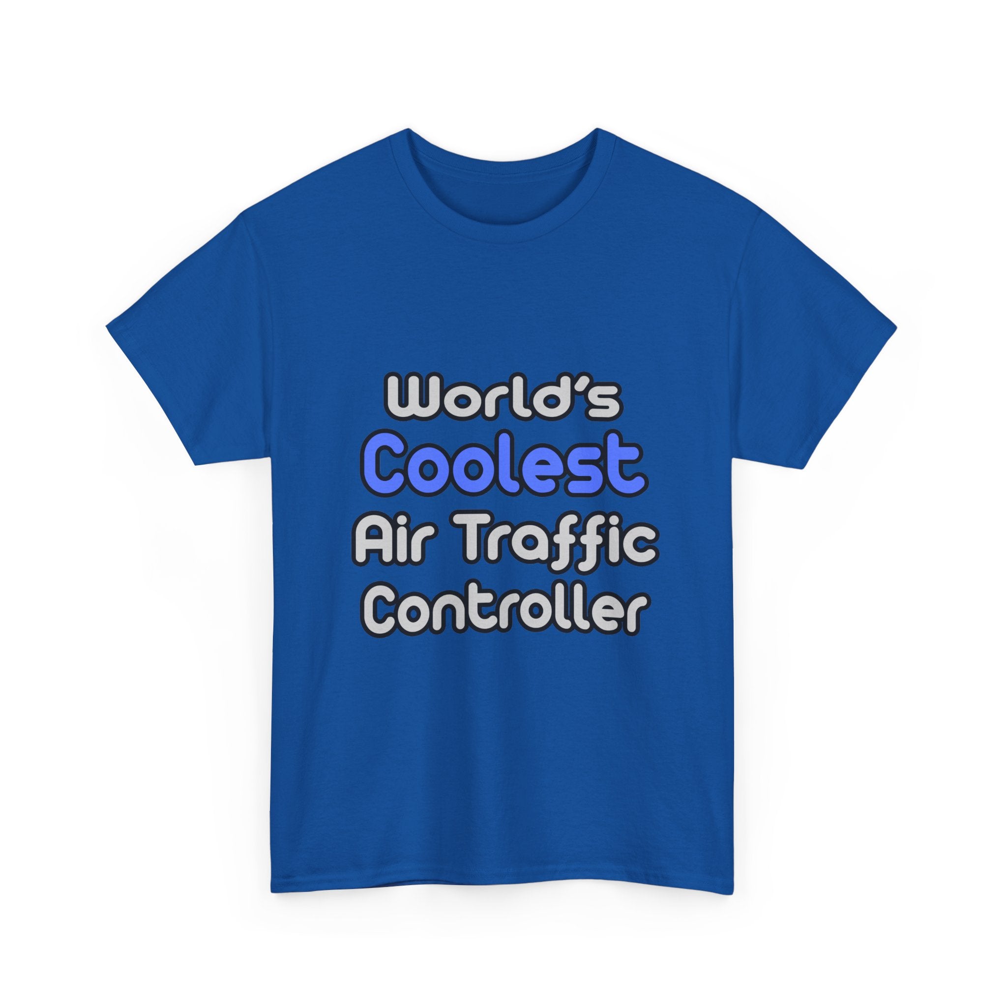 World's Coolest Air Traffic Controller - Unisex Heavy Cotton Tee