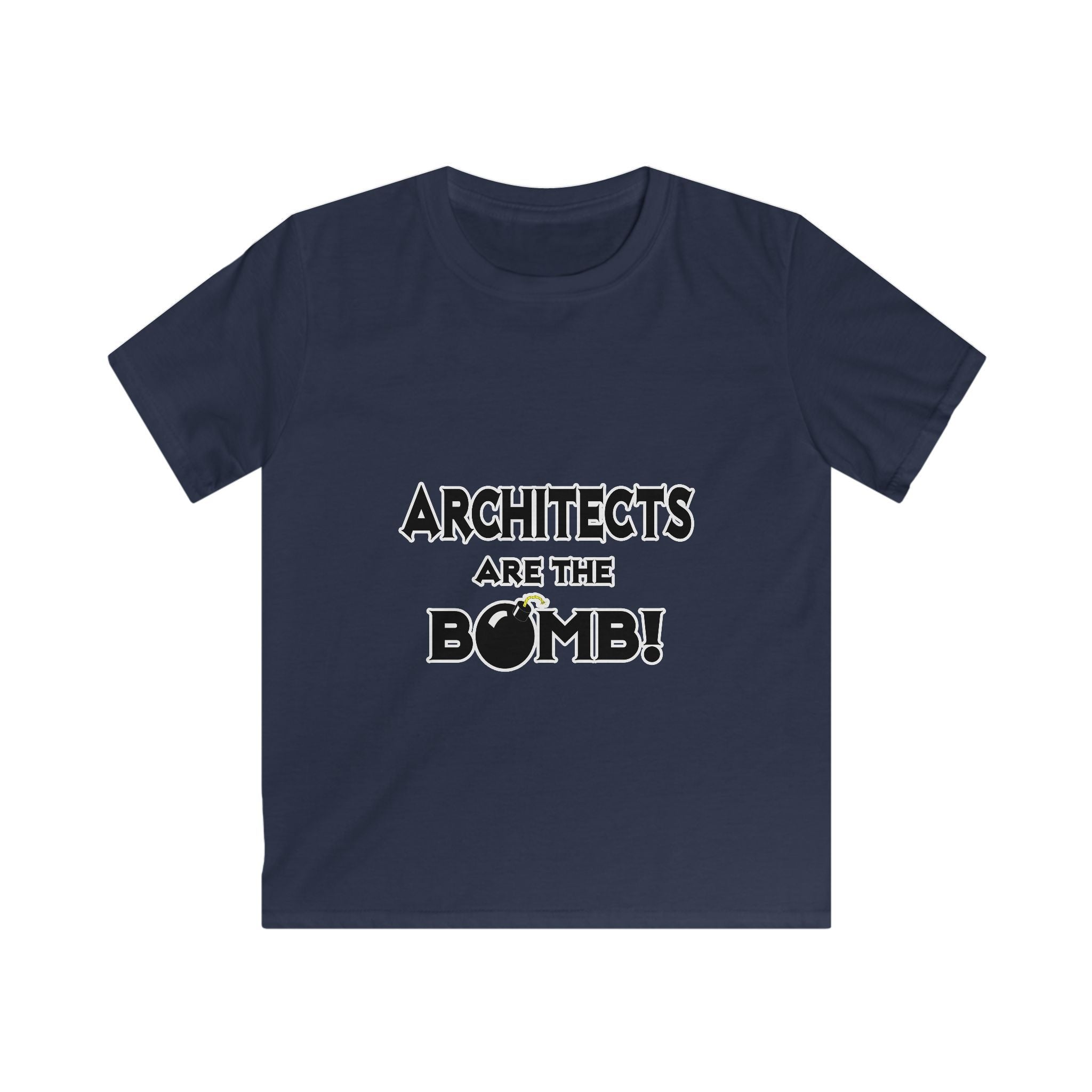Architects Are The Bomb! - Kids Softstyle Tee