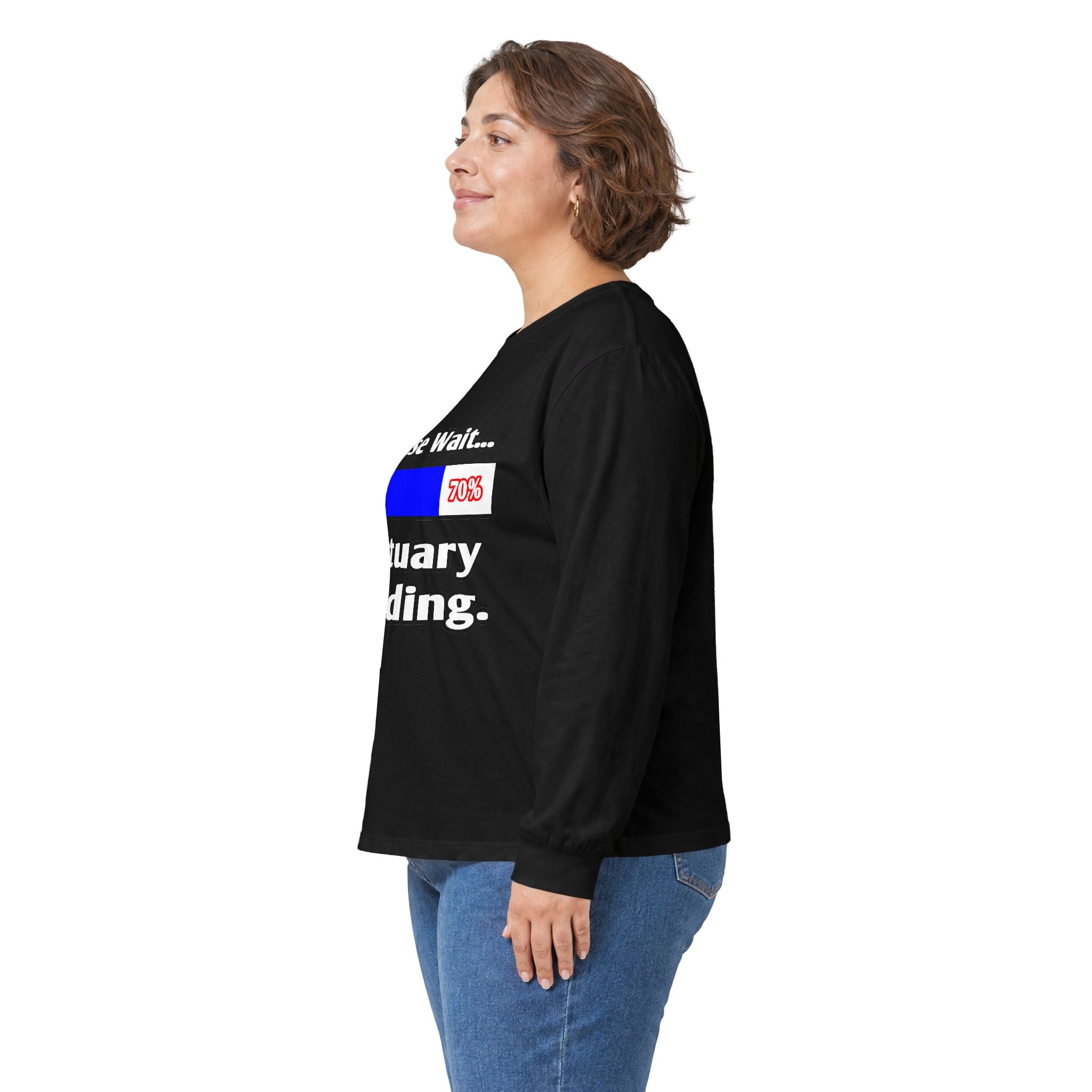 Please Wait...Actuary Loading - Unisex Ultra Cotton Long Sleeve Tee