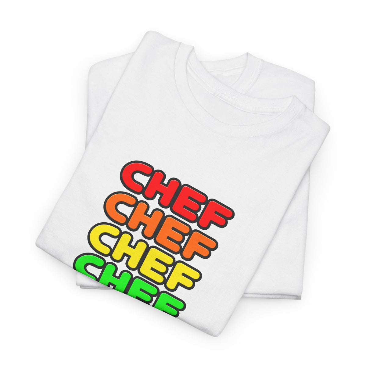 Rainbow Chef - Unisex Heavy Cotton Tee