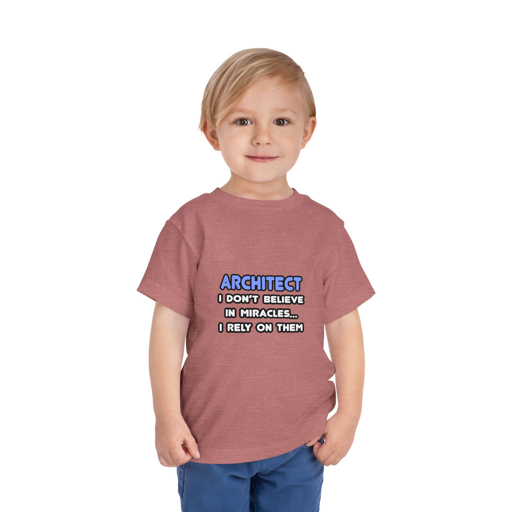 Miracles and Architects - Toddler Short Sleeve Tee