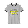 Audiologists Kick Ass! - Unisex Cotton Ringer T-Shirt