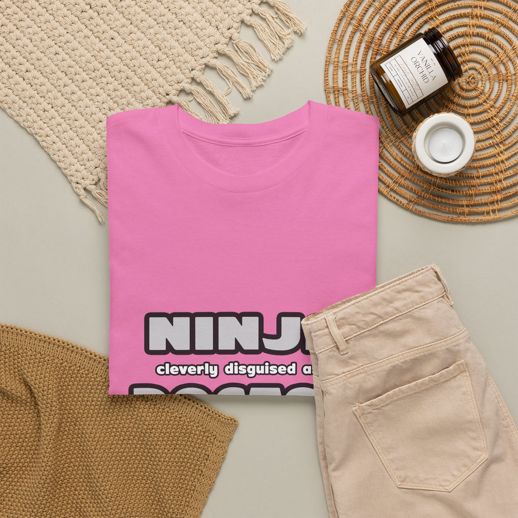 Ninja Cleverly Disguised As A Doctor - Unisex Heavy Cotton Tee