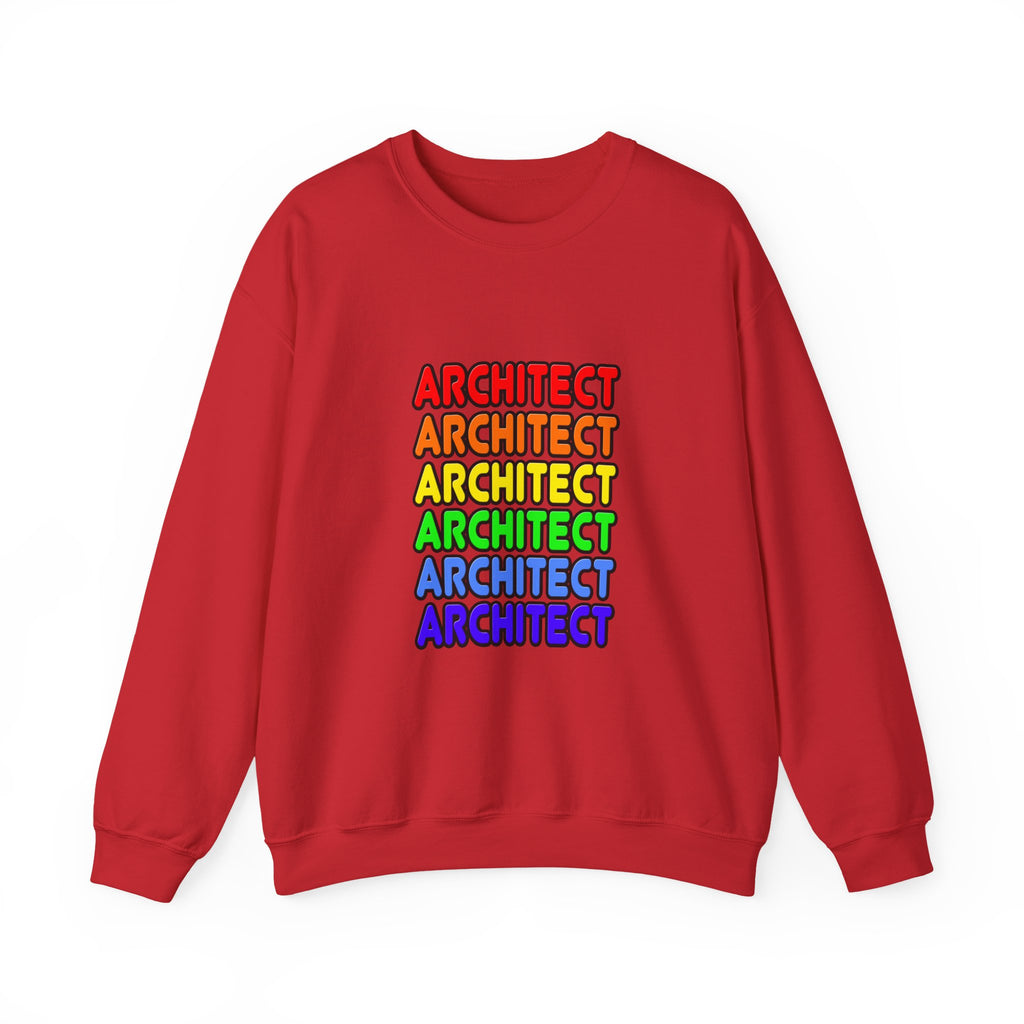 Rainbow Architect - Unisex Heavy Blend™ Crewneck Sweatshirt