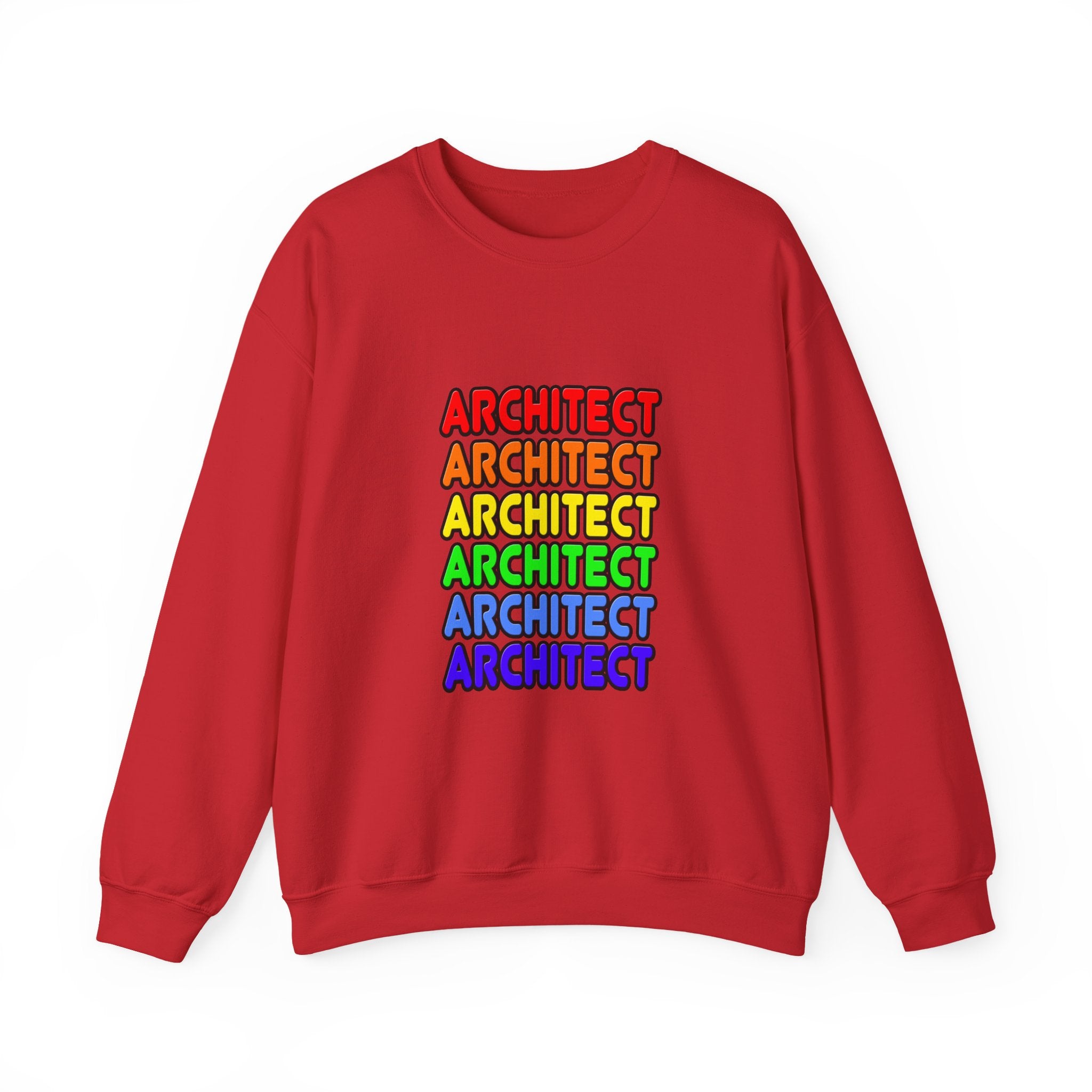 Rainbow Architect - Unisex Heavy Blend™ Crewneck Sweatshirt