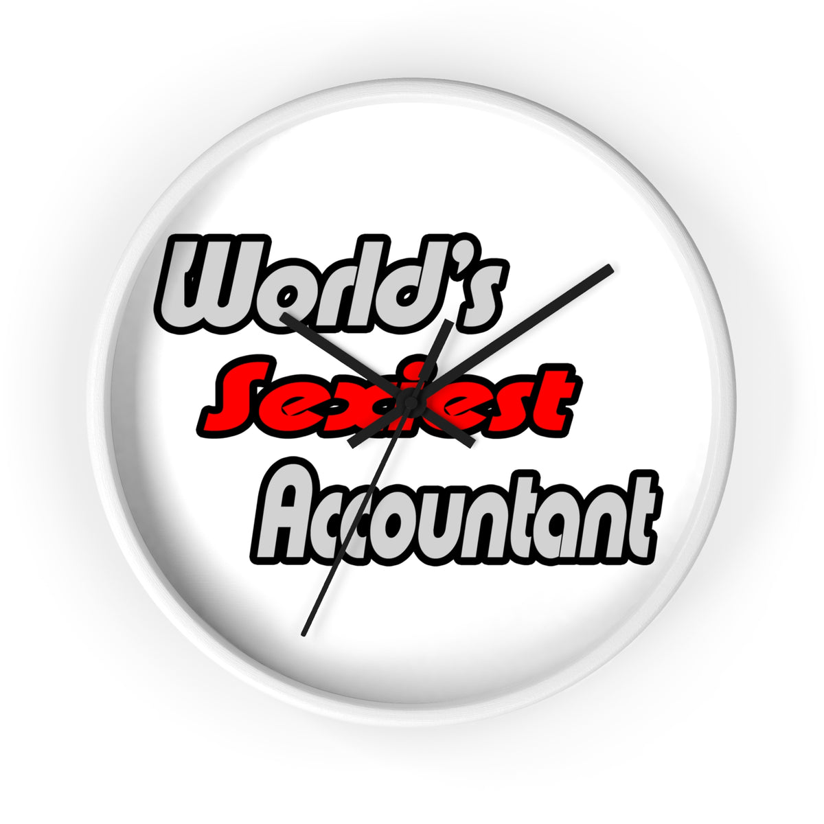 World's Sexiest Accountant - Wall Clock