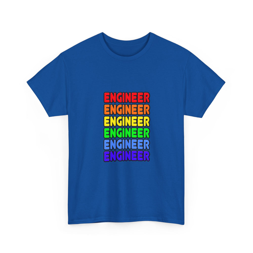 Rainbow Engineer - Unisex Heavy Cotton Tee