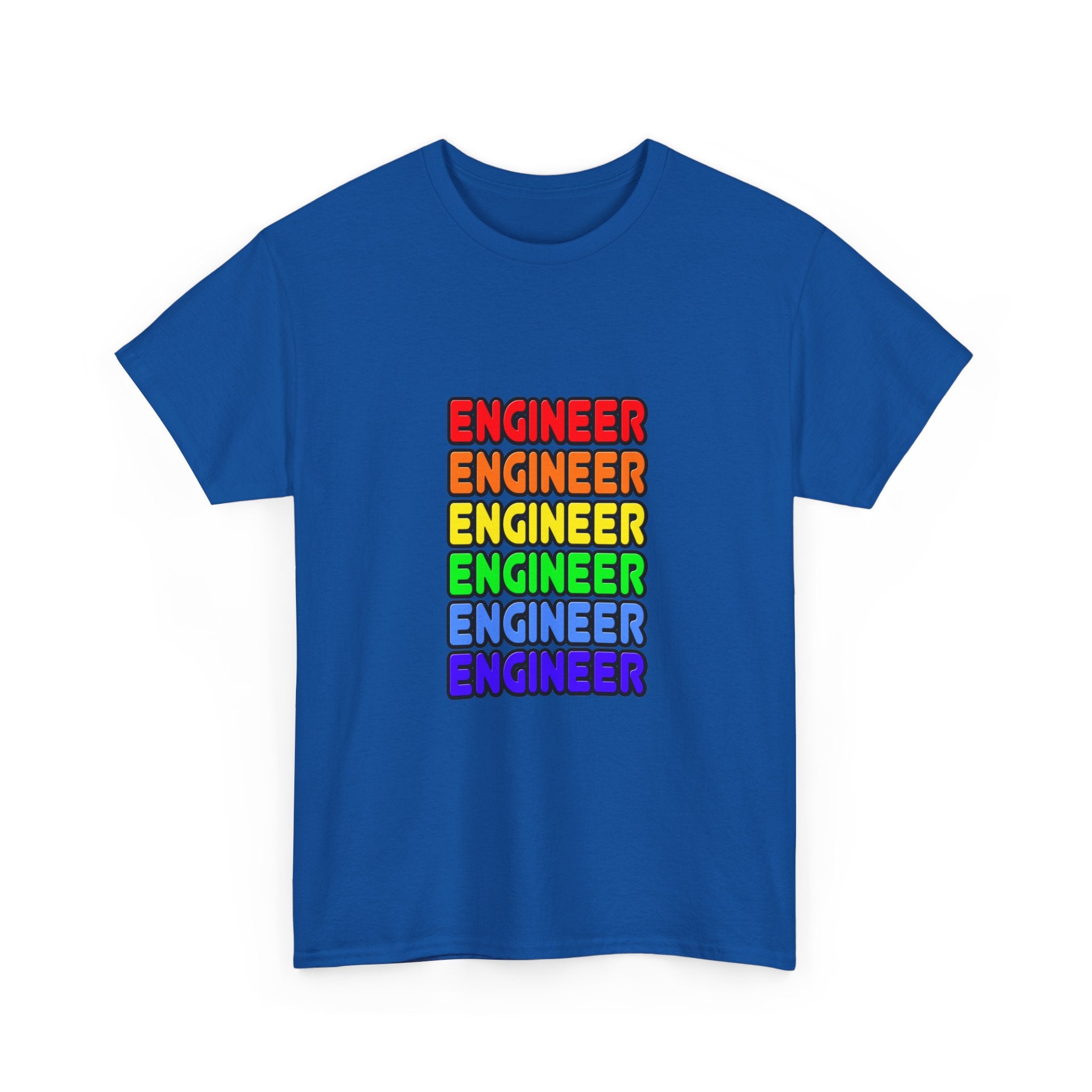 Rainbow Engineer - Unisex Heavy Cotton Tee