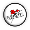 a plus teacher - Wall Clock