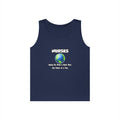 Nurses...Making the World a Better Place - Unisex Heavy Cotton Tank Top