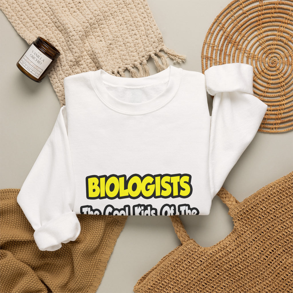 Biologists...Cool Kids of Science World - Unisex Heavy Blend™ Crewneck Sweatshirt