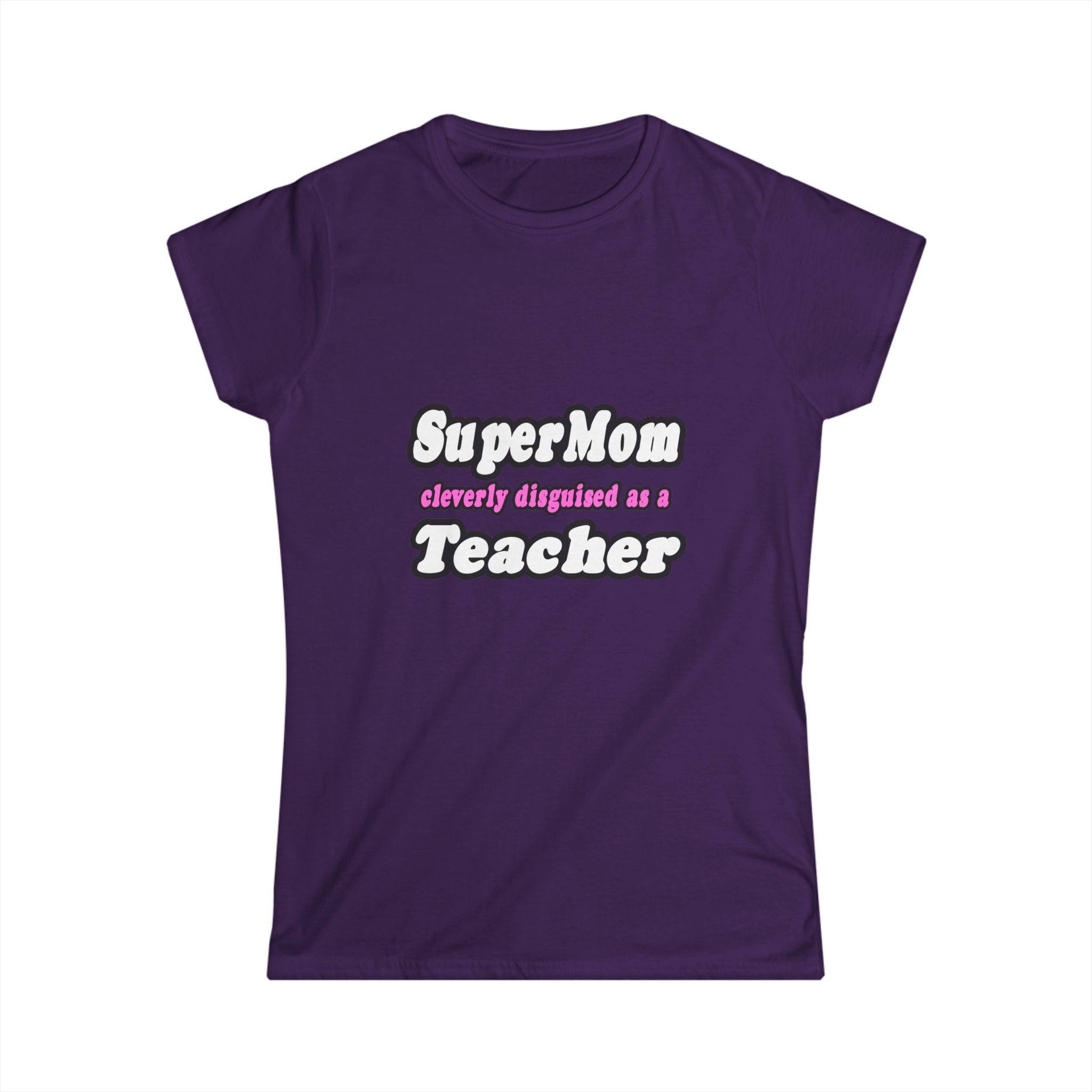 supermom teacher - Women's Softstyle Tee