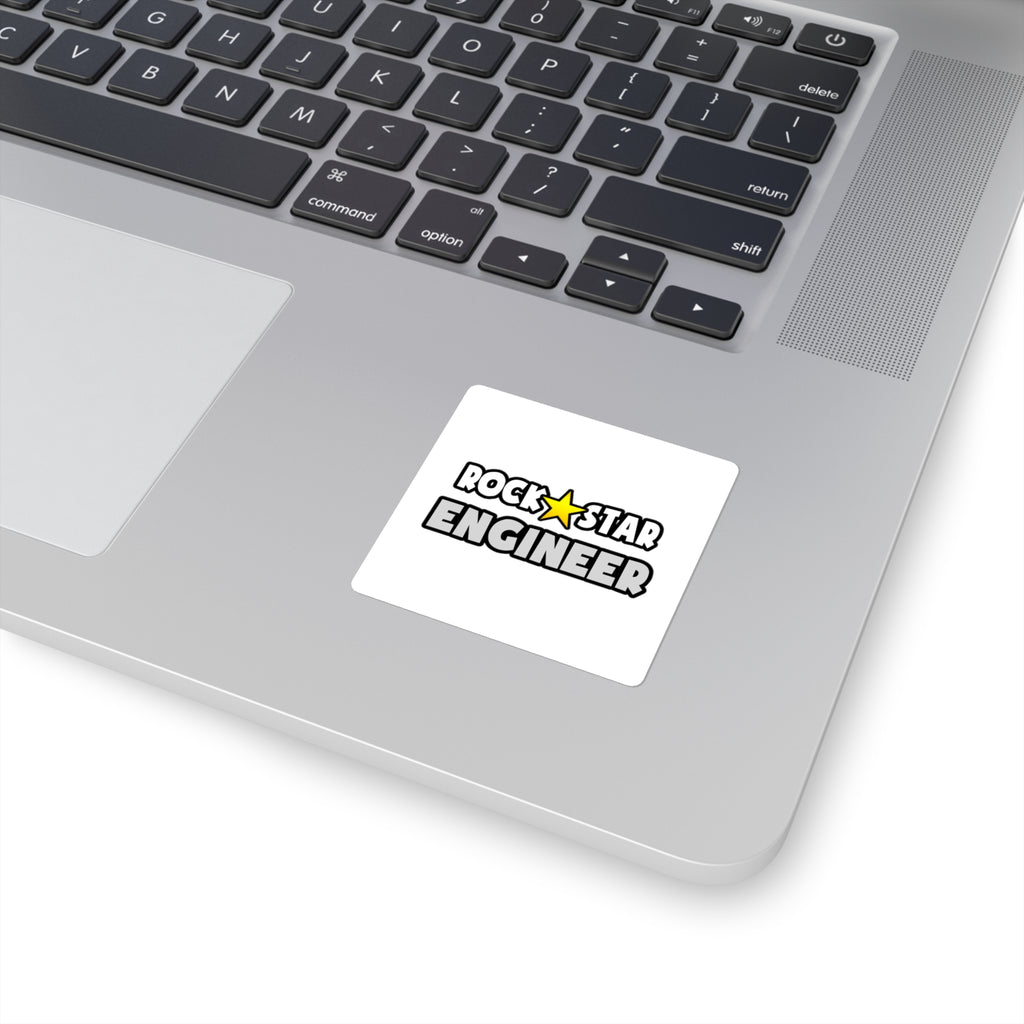 Rock Star Engineer (2) - Square Stickers