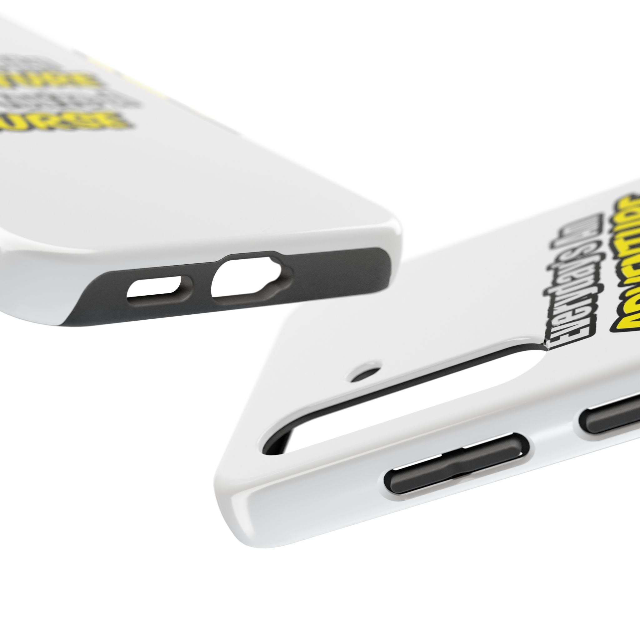 Nurse Phone Case – "Everyday's An Adventure When You're A Nurse" Tough Protective Cover
