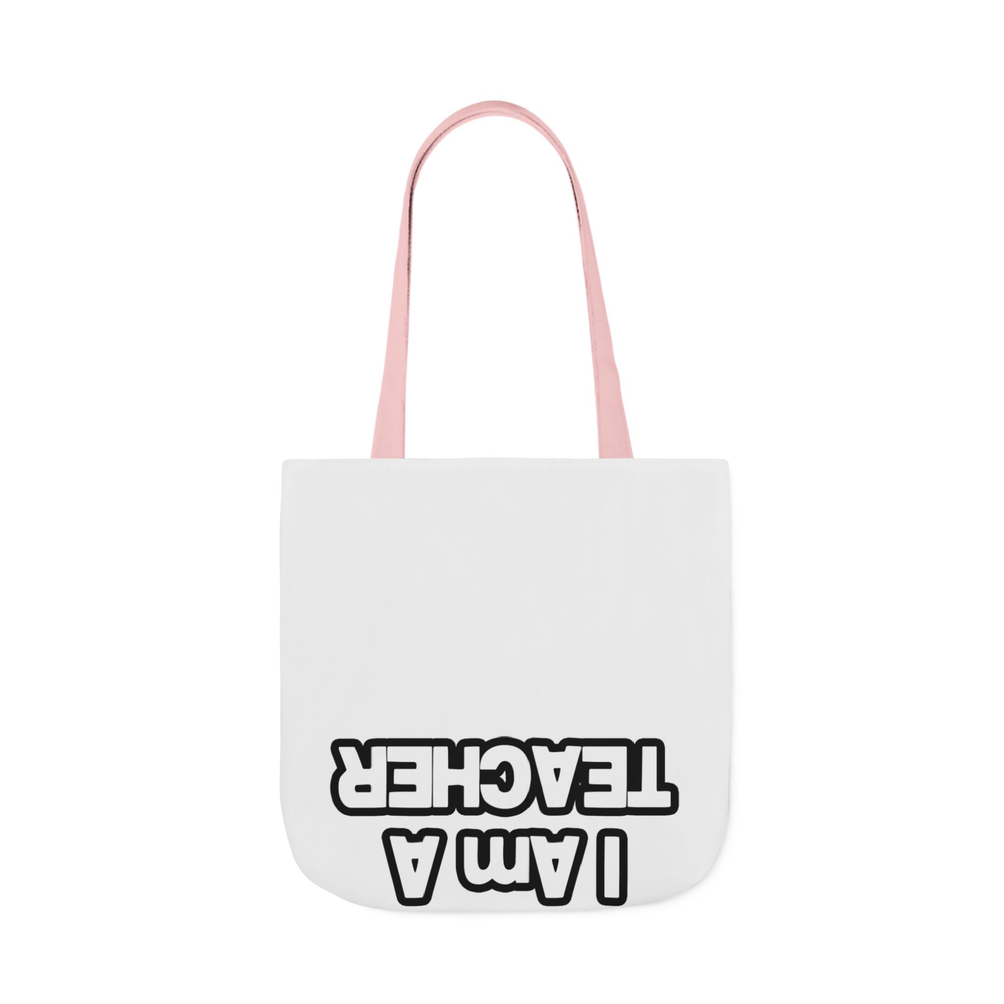 You Can't Scare Me...Teacher - Canvas Tote Bag, 5-Color Straps