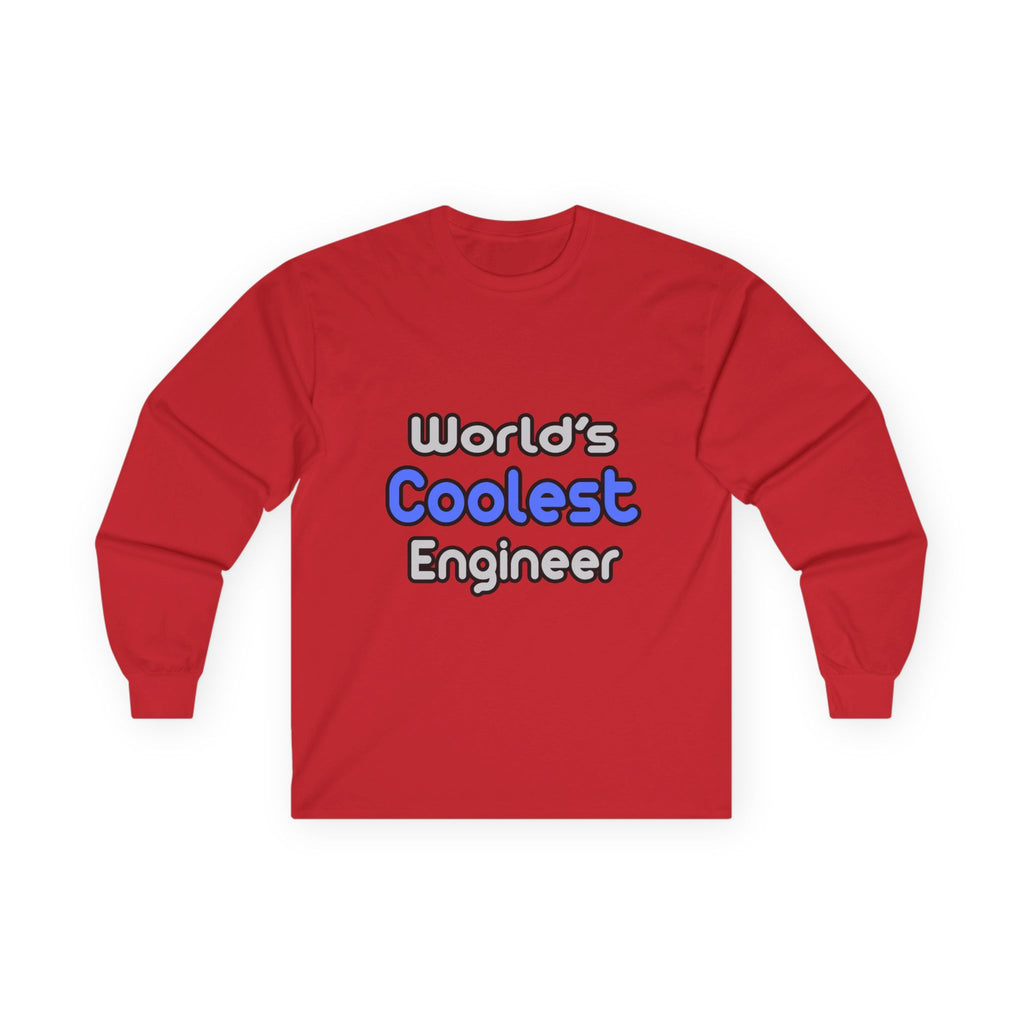 World's Coolest Engineer - Unisex Ultra Cotton Long Sleeve Tee