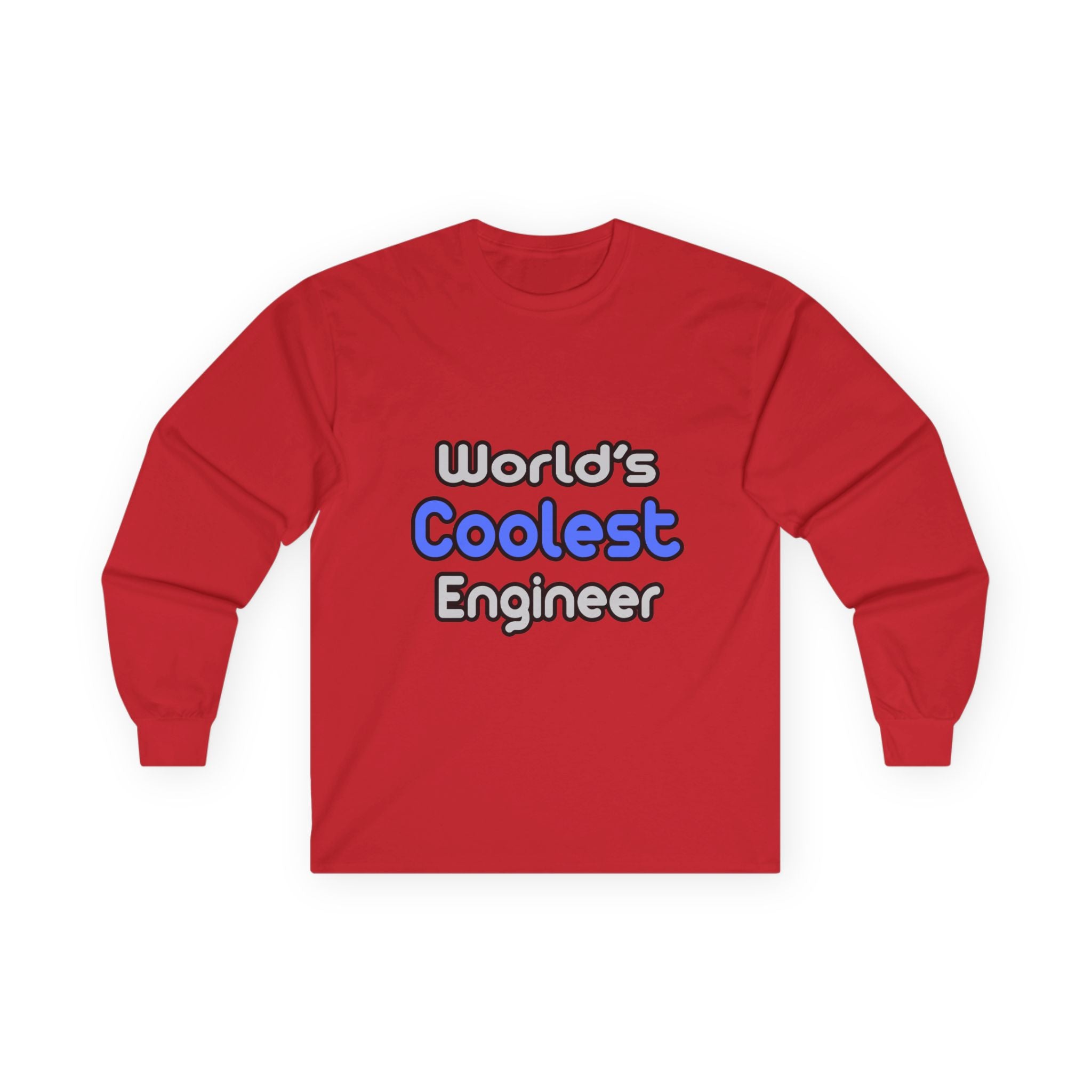 World's Coolest Engineer - Unisex Ultra Cotton Long Sleeve Tee