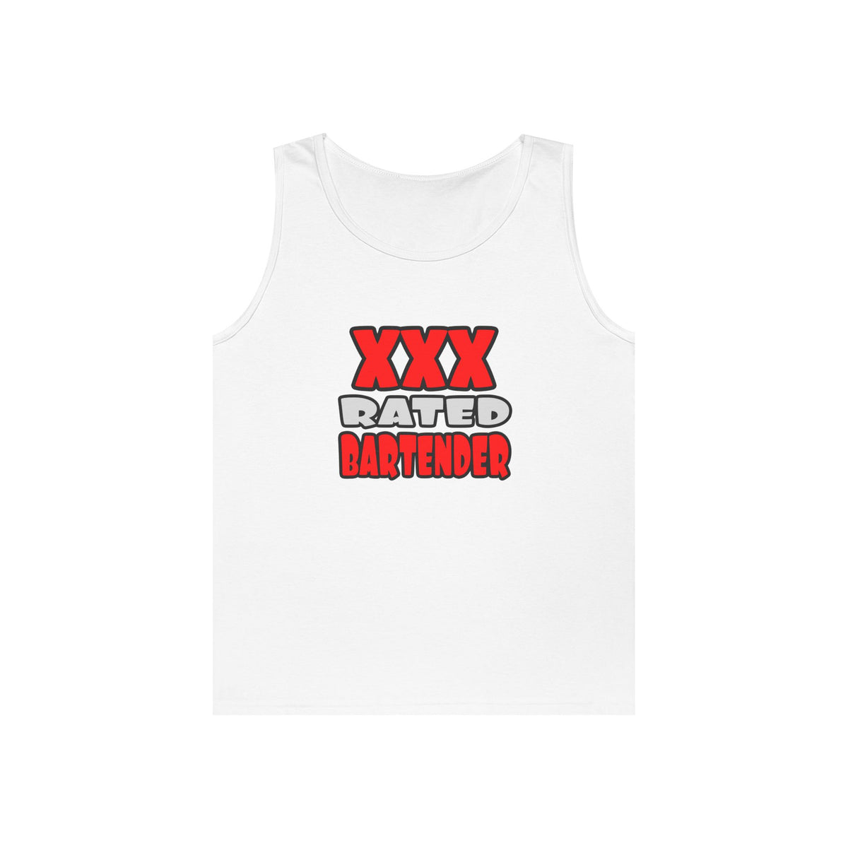 XXX Rated Bartender - Unisex Heavy Cotton Tank Top