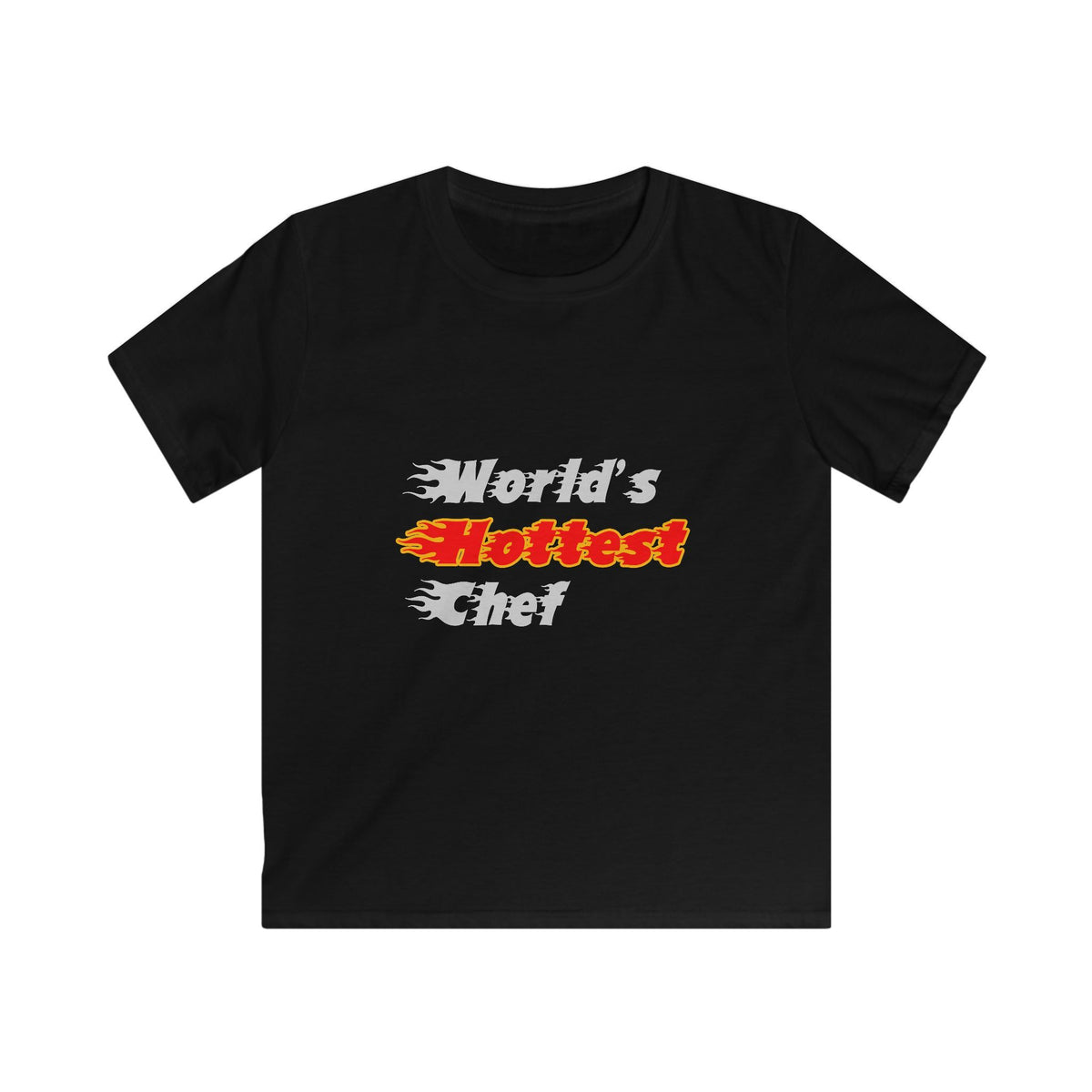 World's Hottest Chef - Kids Softstyle Tee