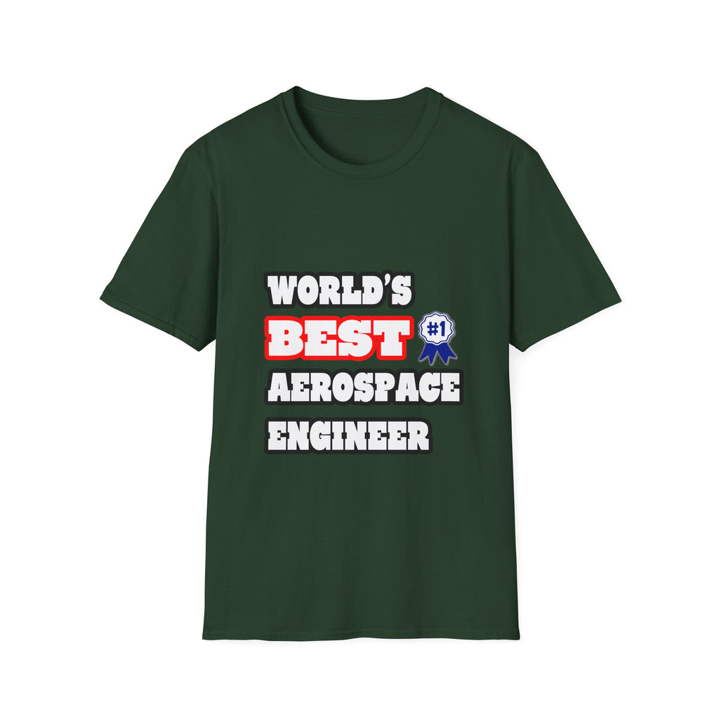 World's Best Aerospace Engineer - Unisex Softstyle T-Shirt