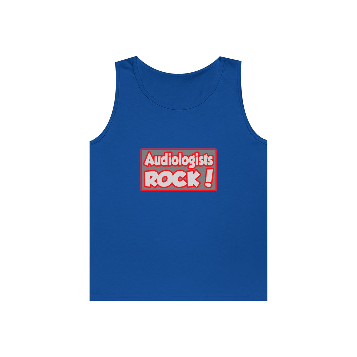Audiologists Rock! - Unisex Heavy Cotton Tank Top