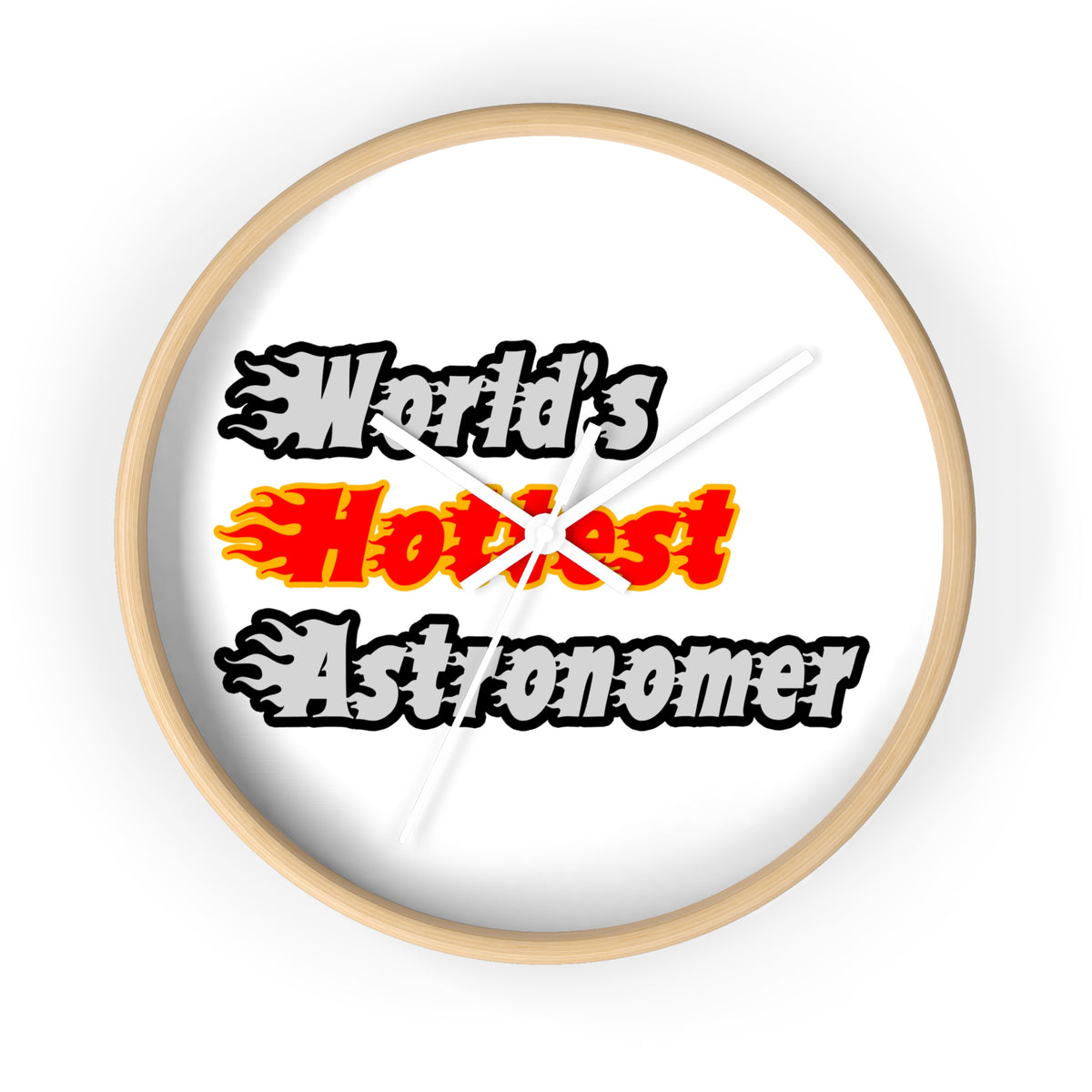 World's Hottest Astronomer - Wall Clock