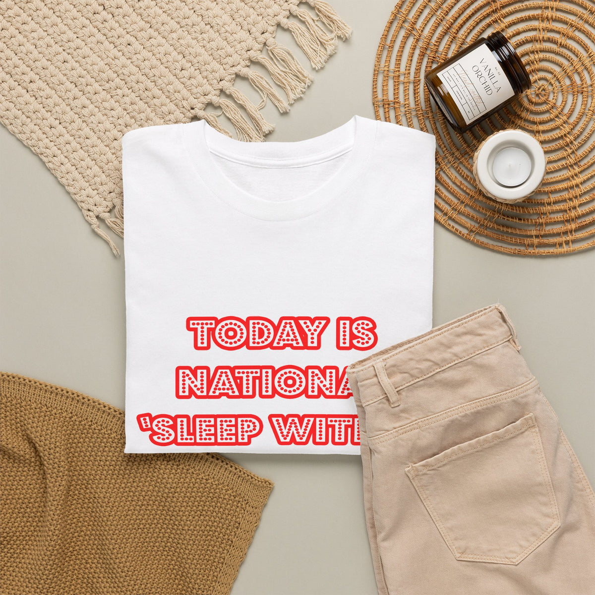 National 'Sleep With a Doctor' Day - Unisex Heavy Cotton Tee