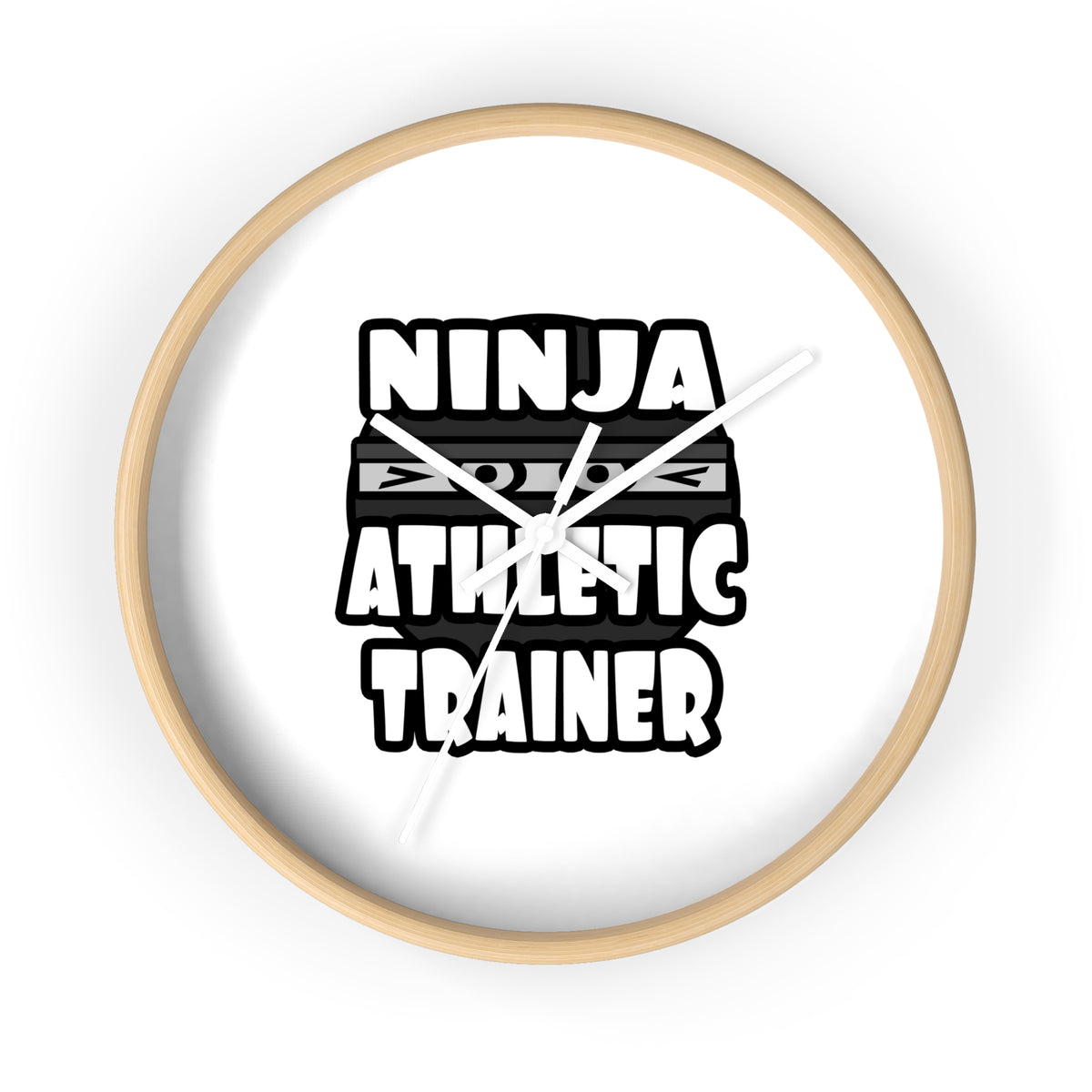 Ninja Athletic Trainer - Wall Clock