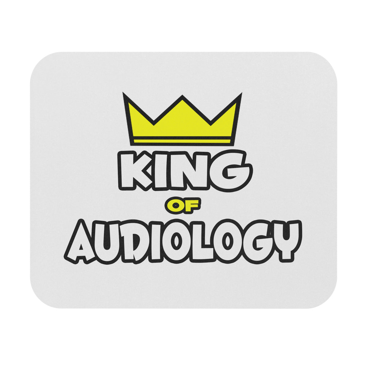 King of Audiology - Mouse Pad (Rectangle)