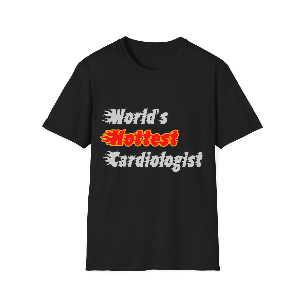 World's Hottest Cardiologist - Unisex Softstyle T-Shirt