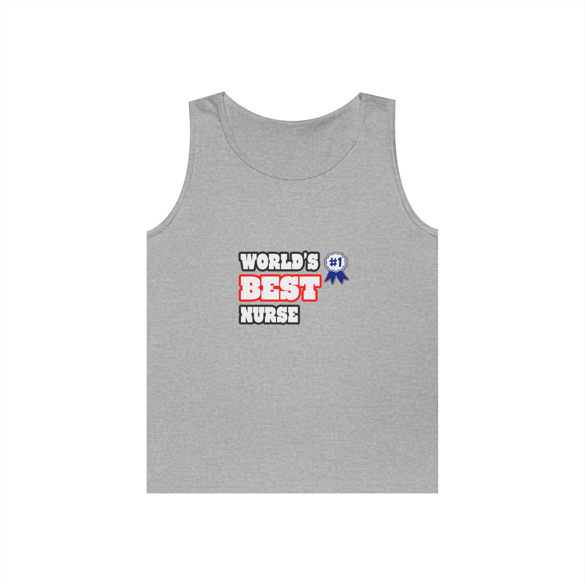 World's Best Nurse - Unisex Heavy Cotton Tank Top