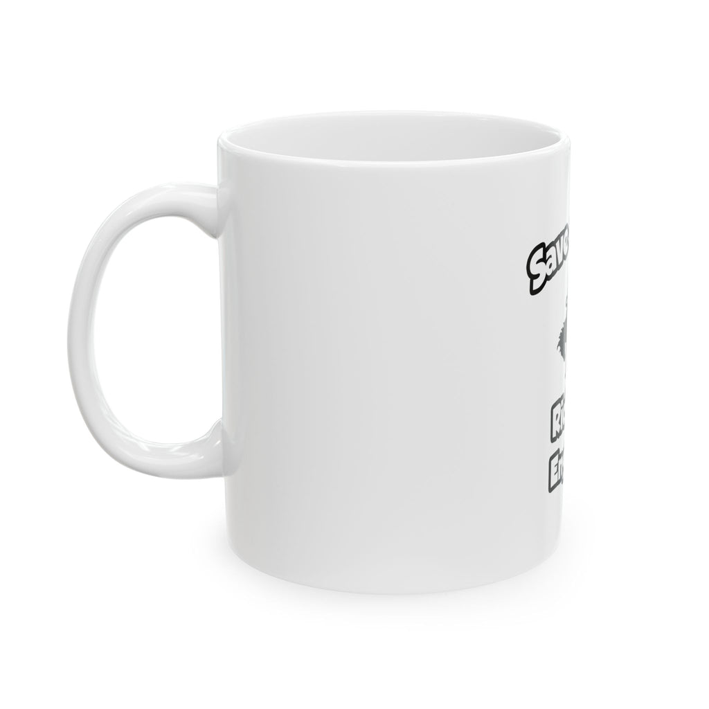 Save a Horse .. Ride an Engineer - Ceramic Mug, (11oz, 15oz)