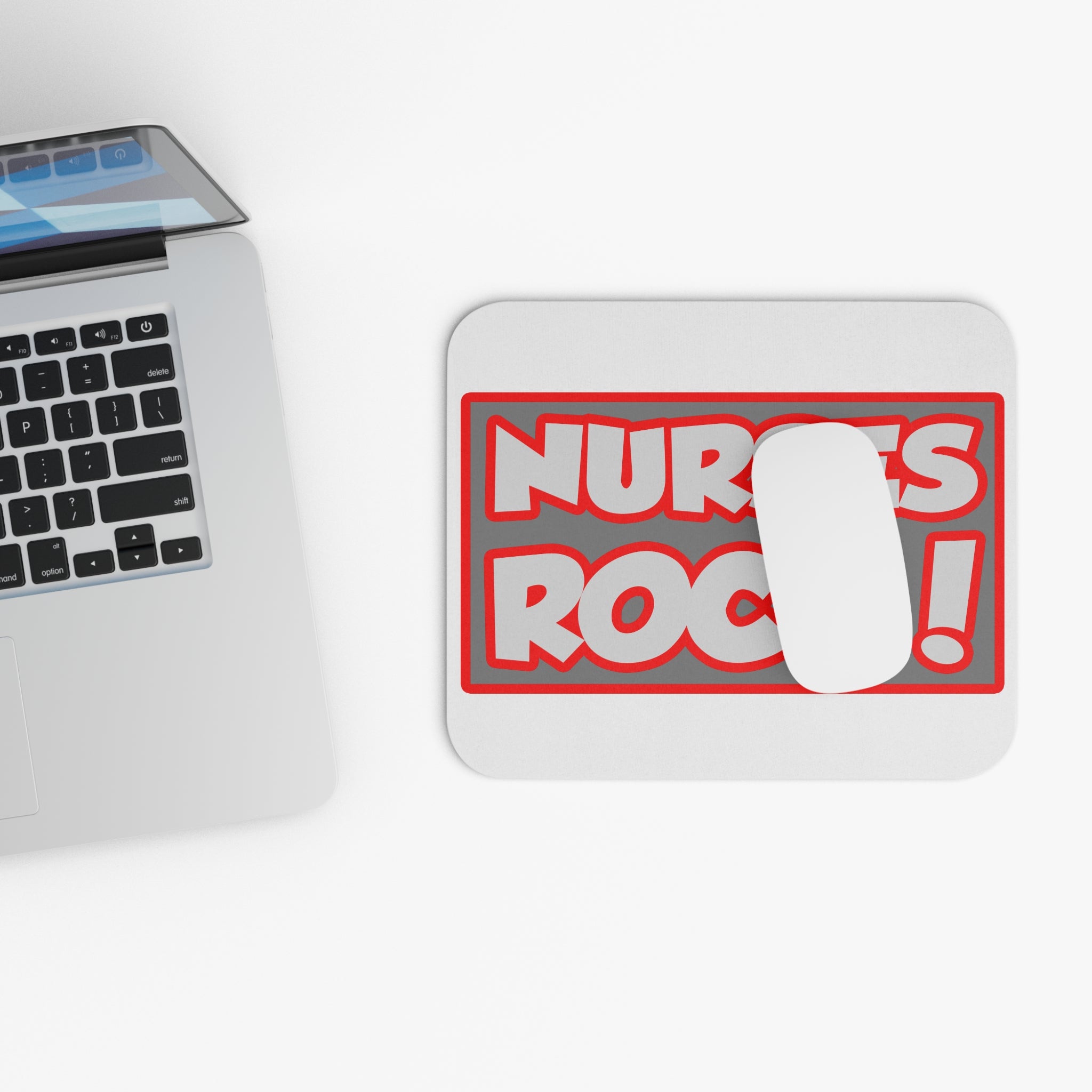Nurses Rock! - Mouse Pad (Rectangle)