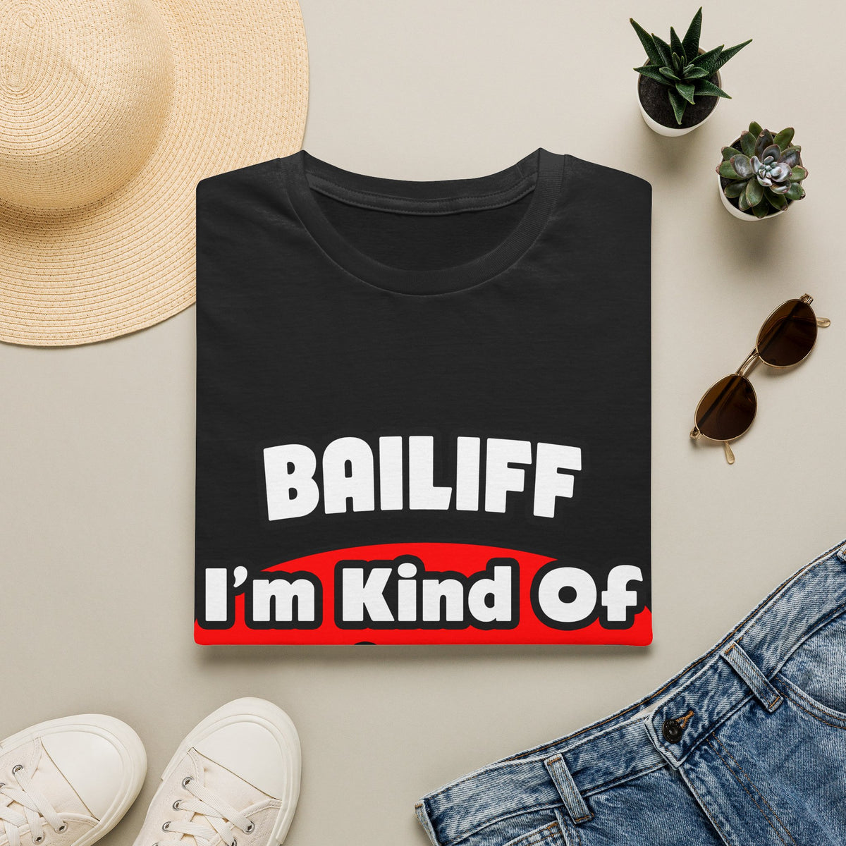 Bailiff ... Big Deal - Unisex Softstyle T-Shirt