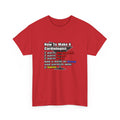 How To Make a Cardiologist - Unisex Heavy Cotton Tee