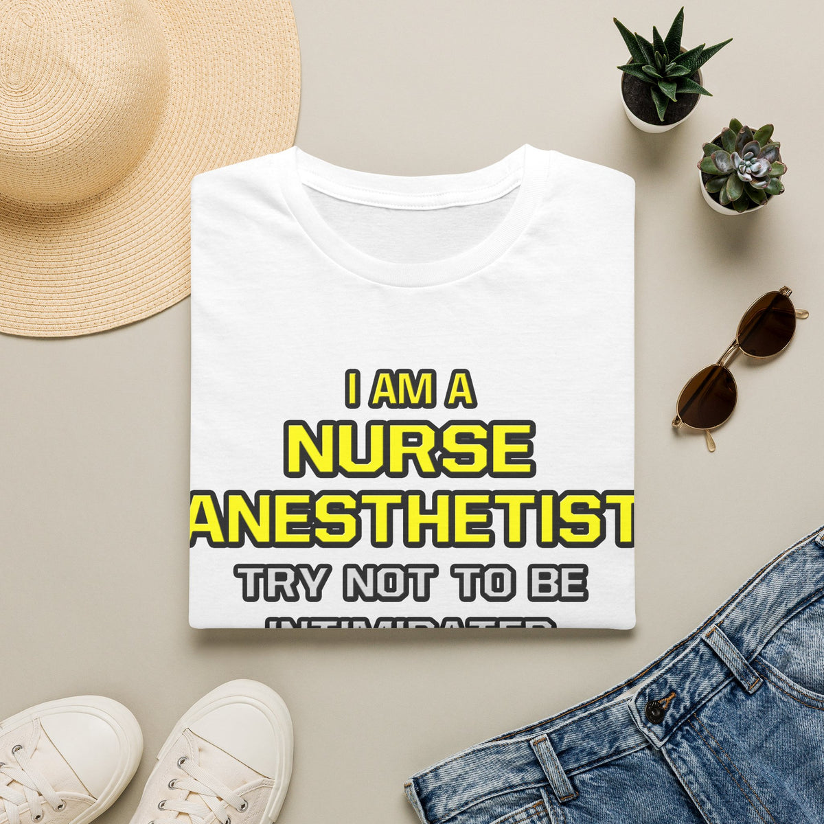Nurse Anesthetist...Superior Intelligence - Unisex Softstyle T-Shirt