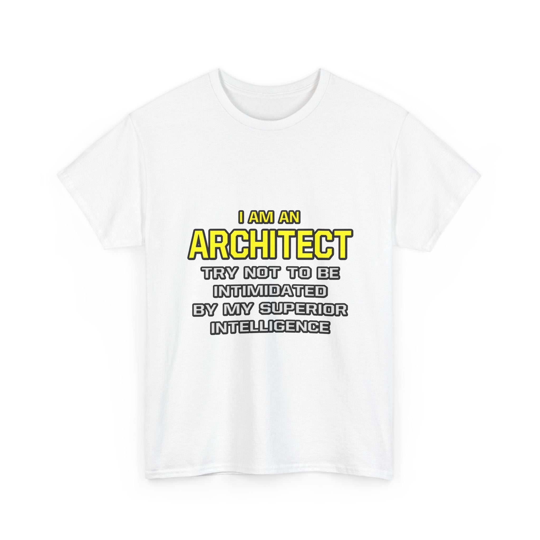 Architect...Superior Intelligence - Unisex Heavy Cotton Tee