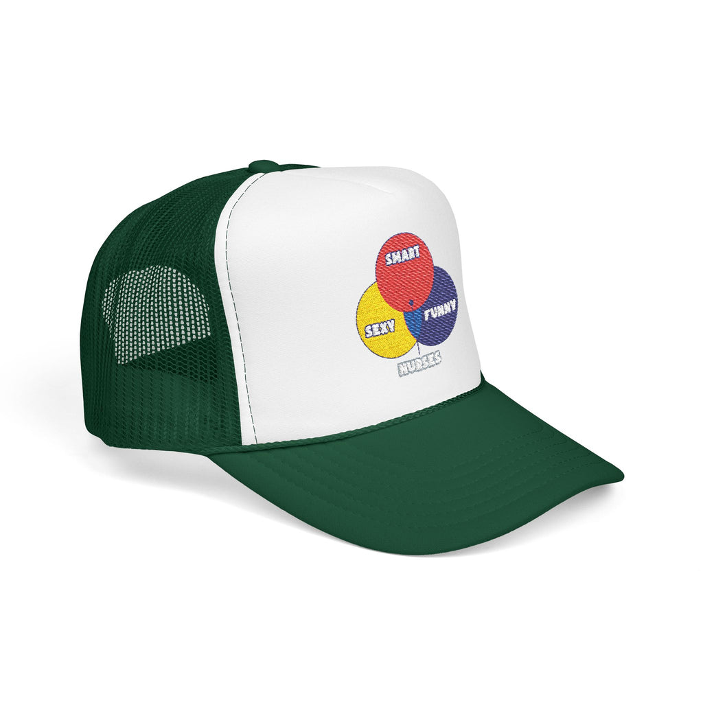 Venn Diagram .. Nurses - Foam Trucker Hat