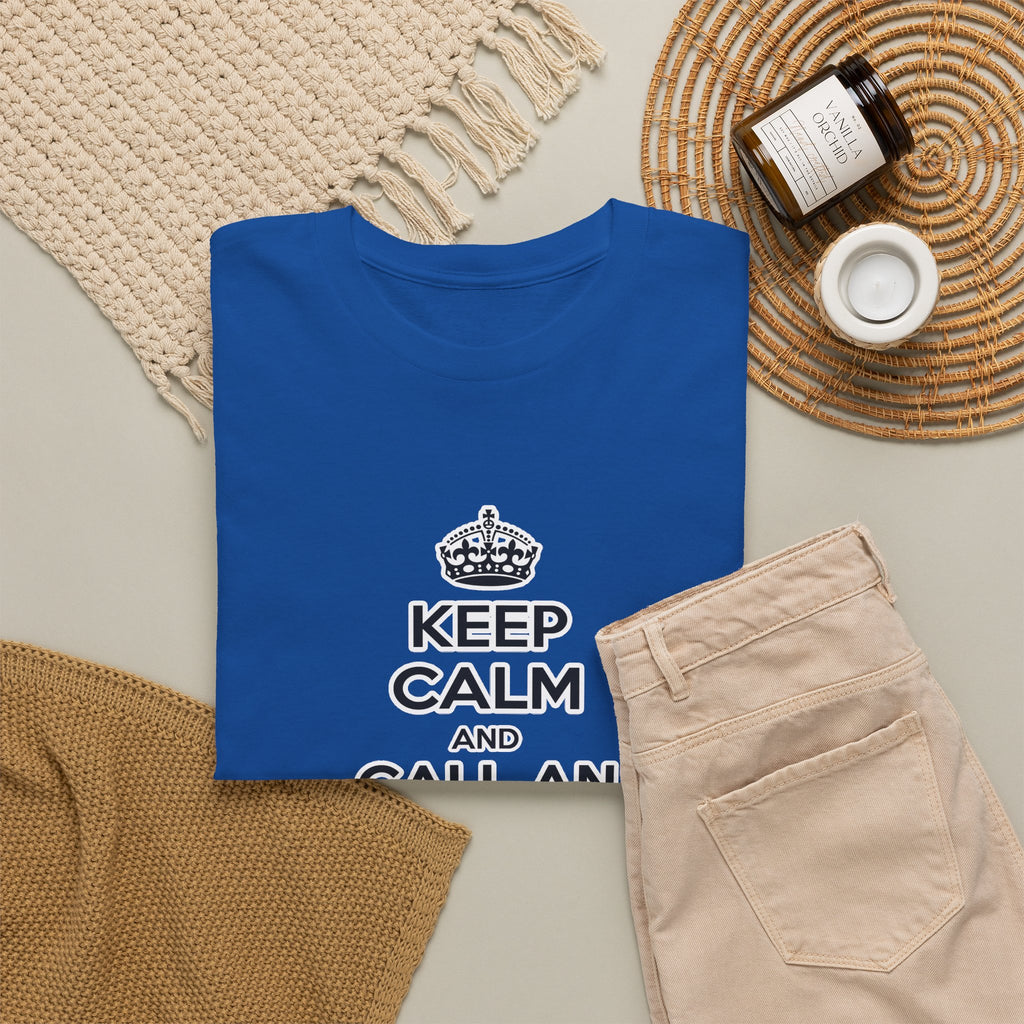 Keep Calm and Call an Electrical Engineer - Unisex Heavy Cotton Tee