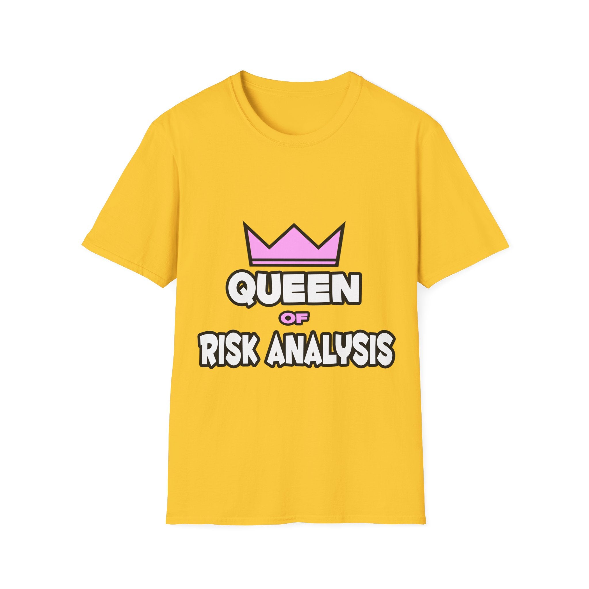 Queen of Risk Analysis - Unisex Softstyle T-Shirt