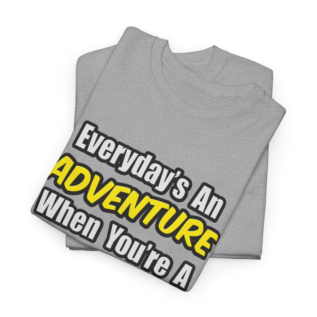 Everyday's An Adventure .. Cardiovascular Tech - Unisex Heavy Cotton Tee