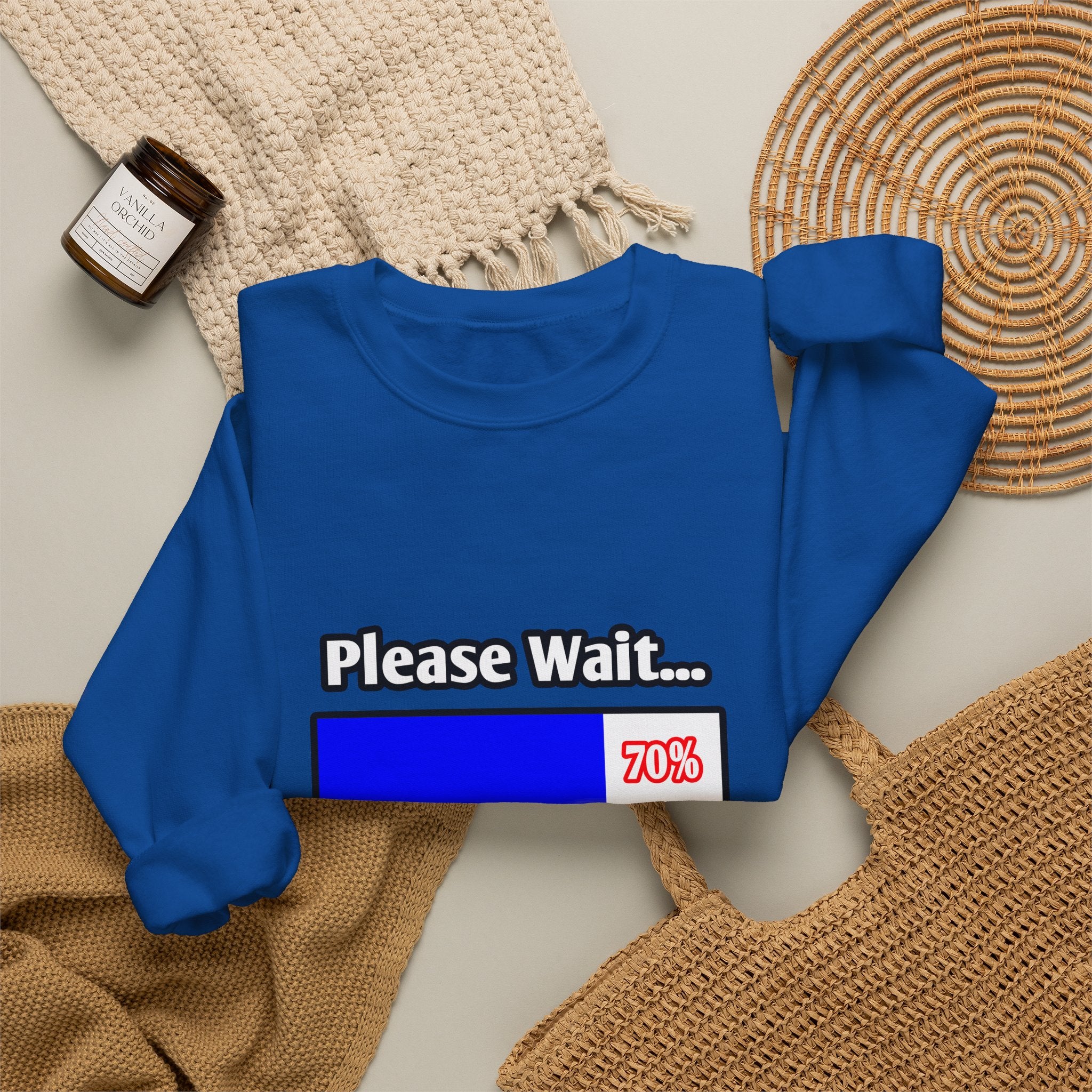 Please Wait...Teacher Loading - Unisex Heavy Blend™ Crewneck Sweatshirt