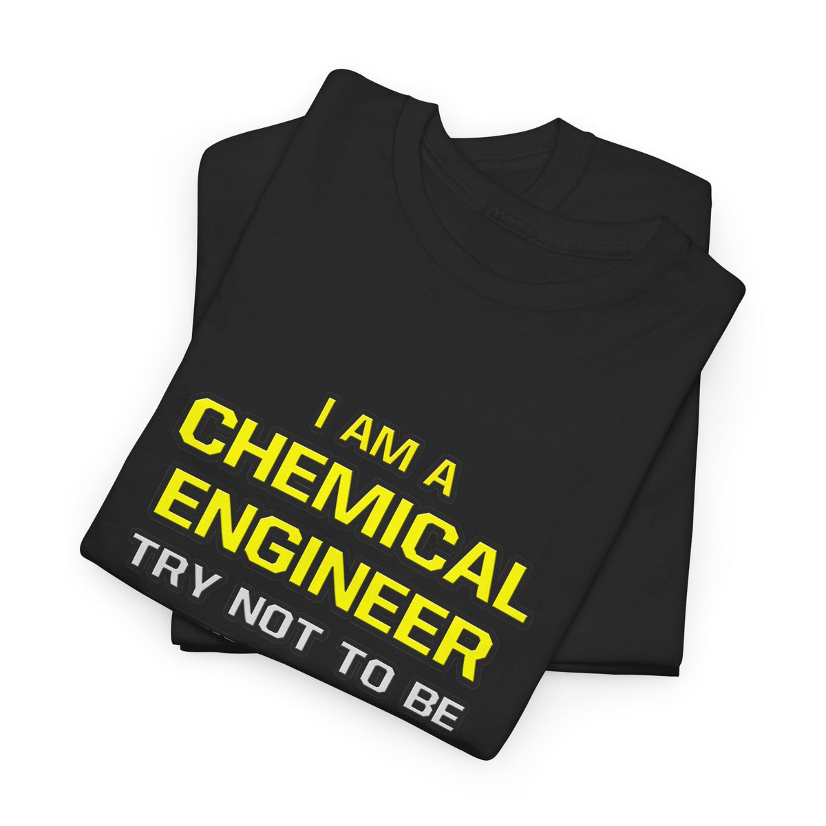 Chemical Engineer...Superior Intelligence - Unisex Heavy Cotton Tee