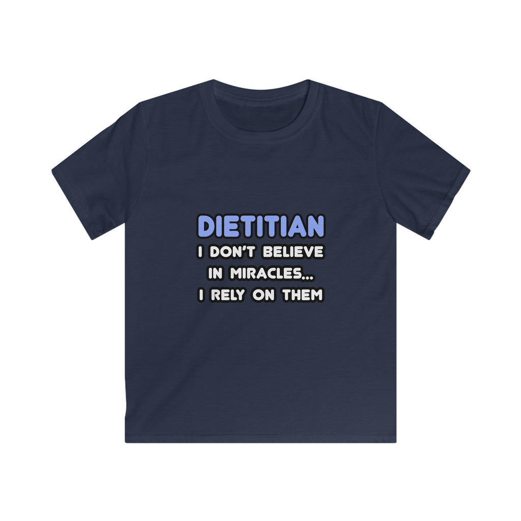 Miracles and Dietitians - Kids Softstyle Tee