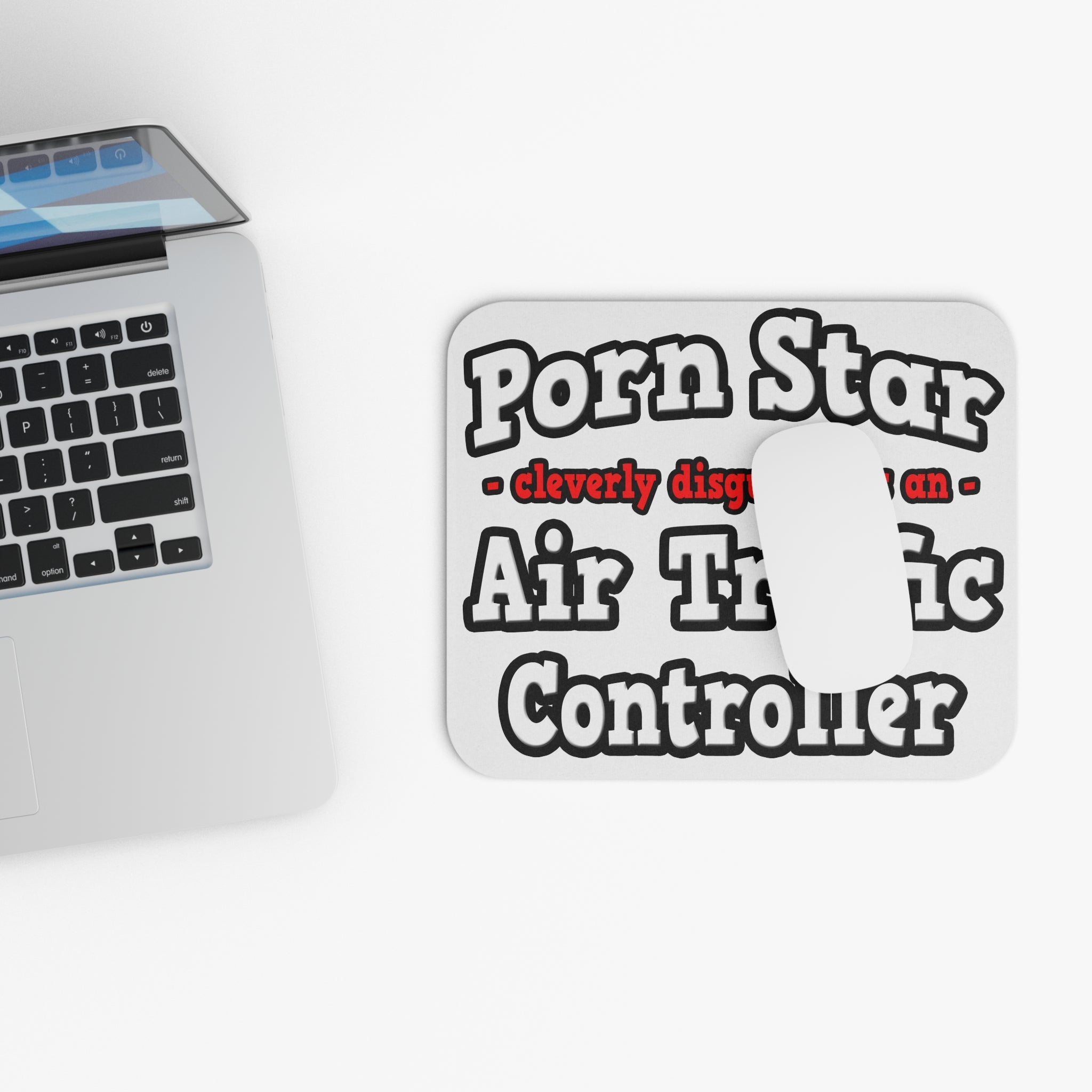 Porn Star...Air Traffic Controller - Mouse Pad (Rectangle)