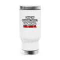 Deal With It ... Funny Acupuncturist - Stainless Steel Travel Mug with Handle, 14oz