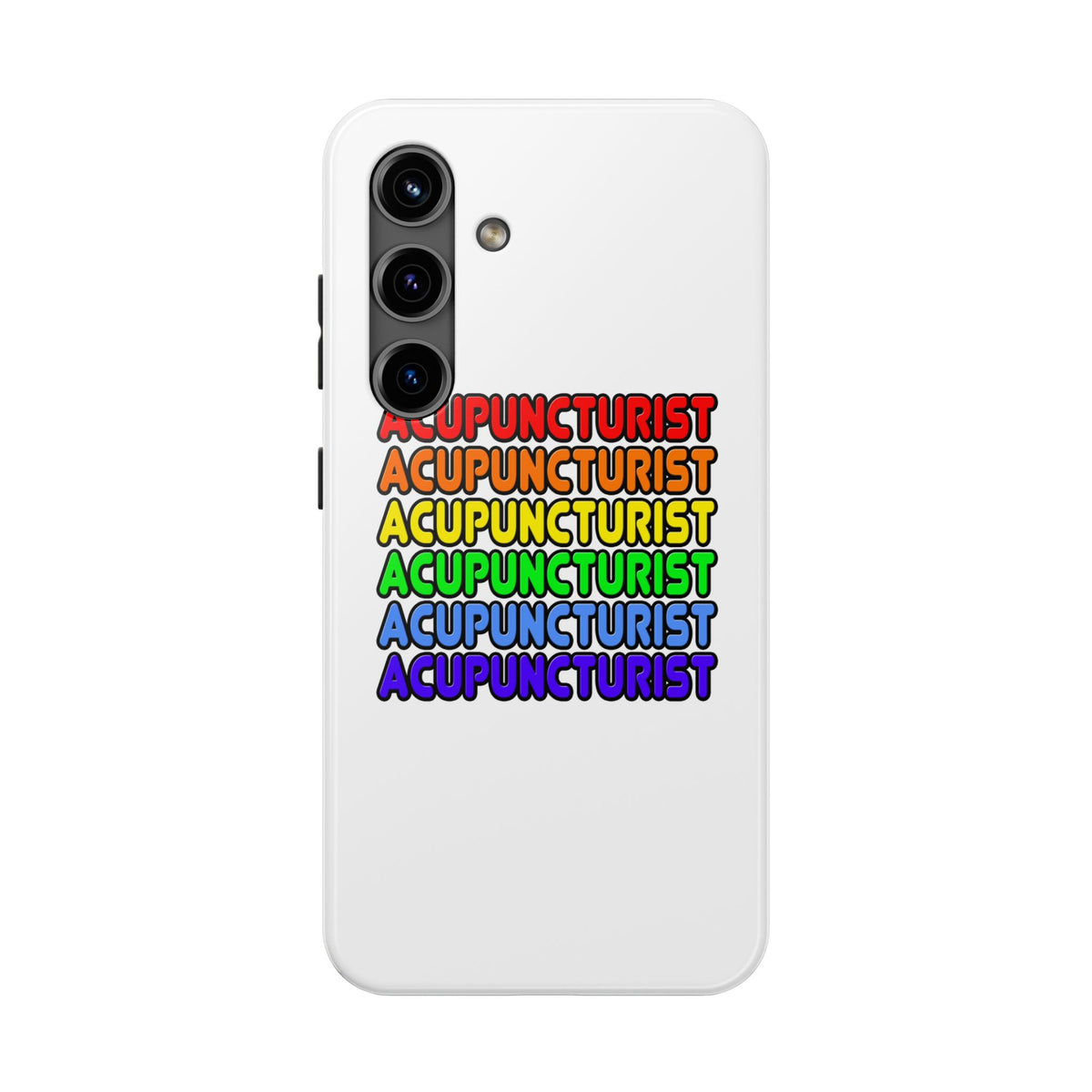 Rainbow Acupuncturist - Tough Phone Cases